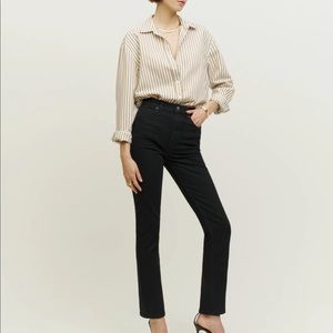 Reformation Liza High Waist Straight Jeans